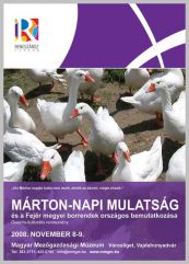 Mártonnapi ünnepség a Mezőgazdasági Múzeumban